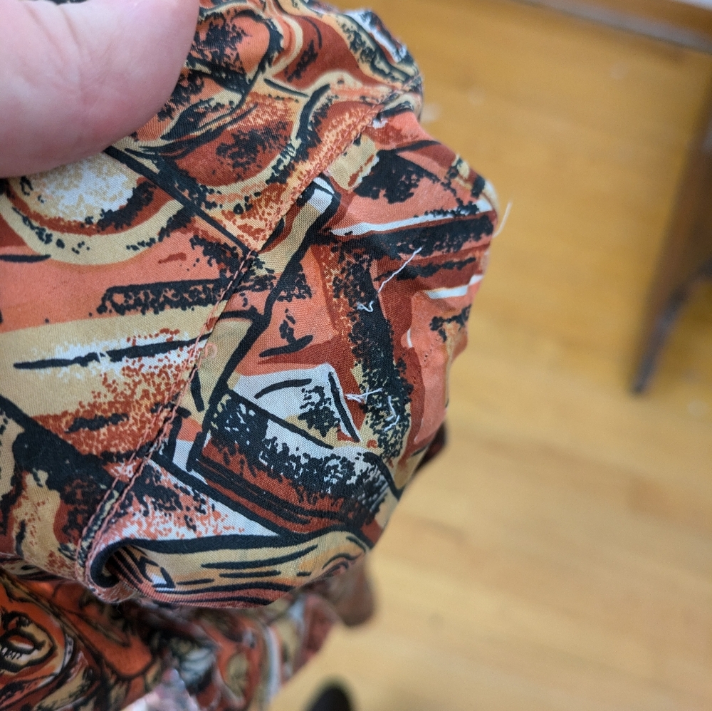 Vintage Bogari Two piece silk set - Picture 4 of 11